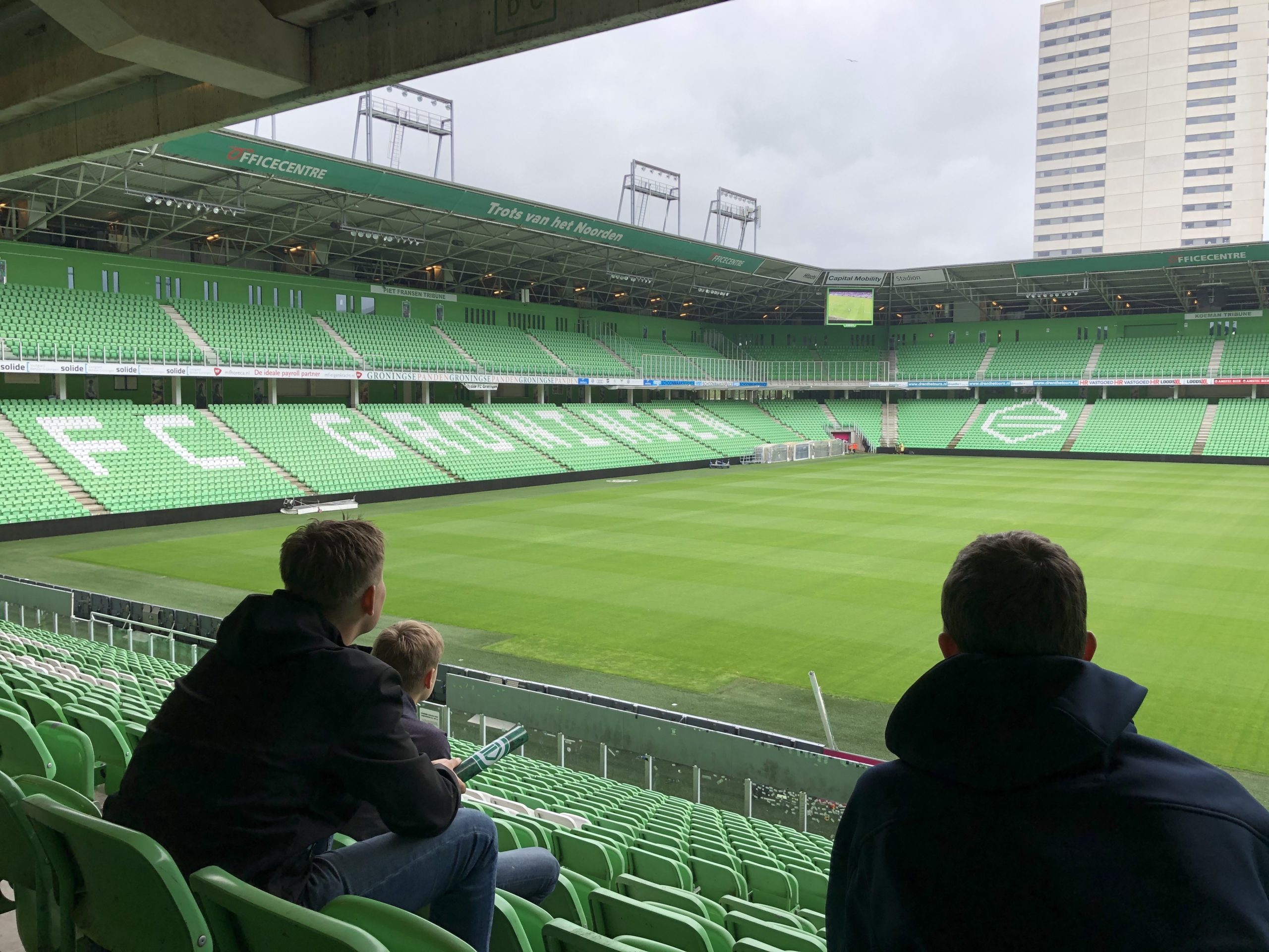 snack tribune uitzicht