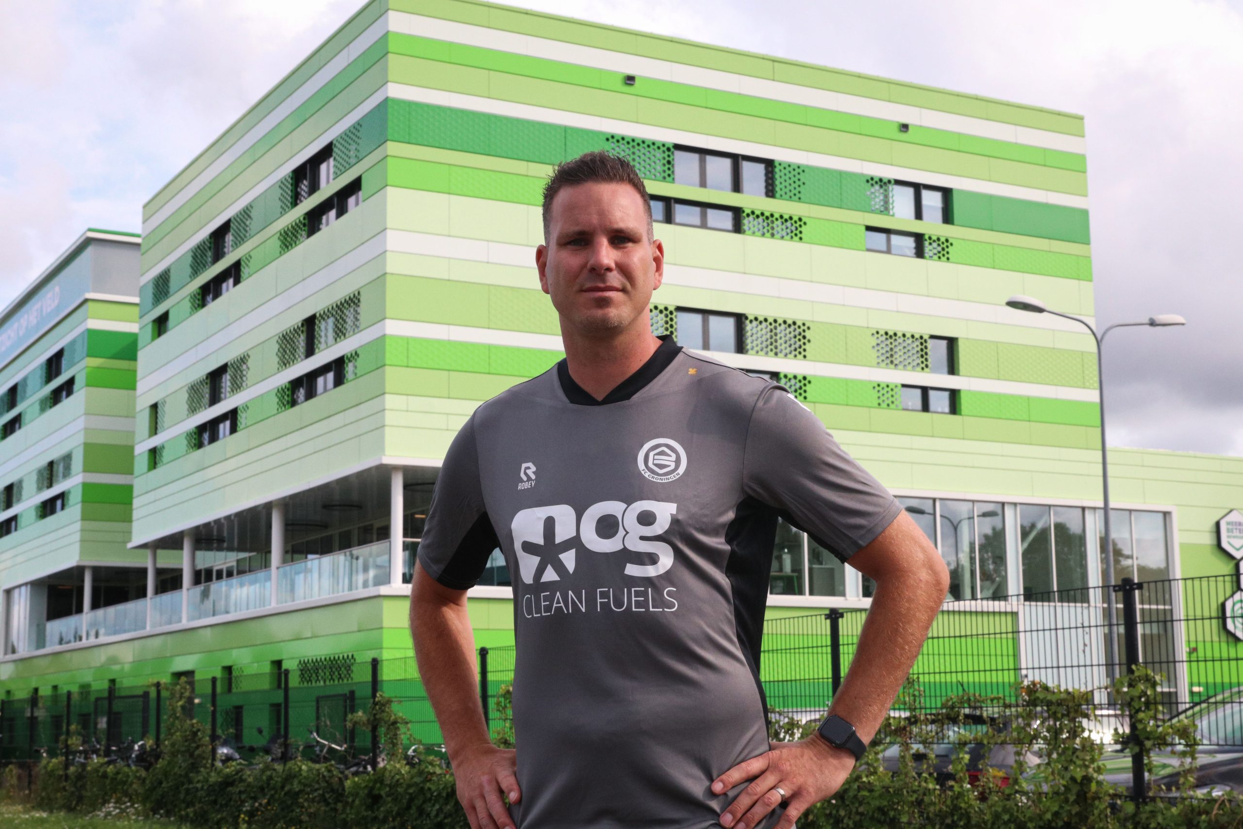 John Vos nieuwe keeperstrainer eerste selectie FC Groningen - FC Groningen