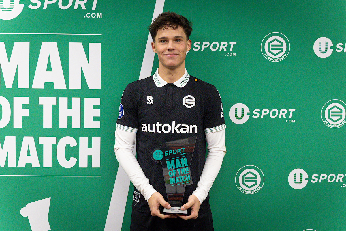Van Bergen U-Sport Man of the Match na winst tegen FC Volendam