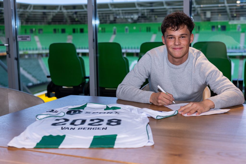 Thom van Bergen verlengt contract bij FC Groningen