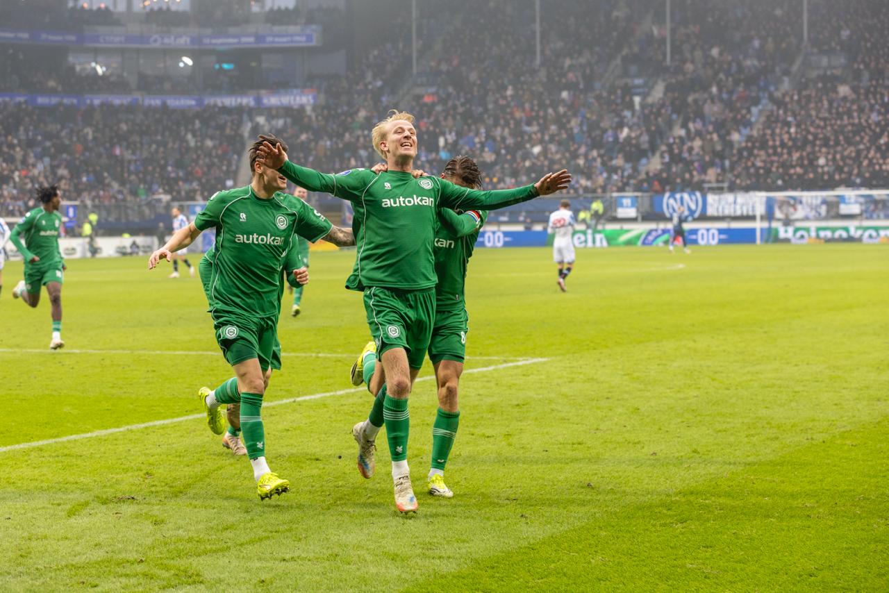 Schier middagje in Friesland, FC wint Derby van het Noorden