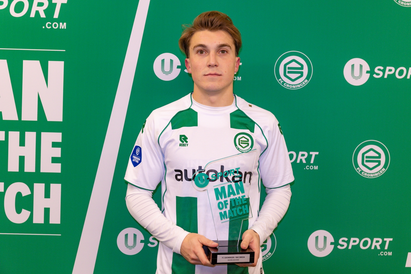 Schreuders eerste U-Sport Man of the Match van 2026