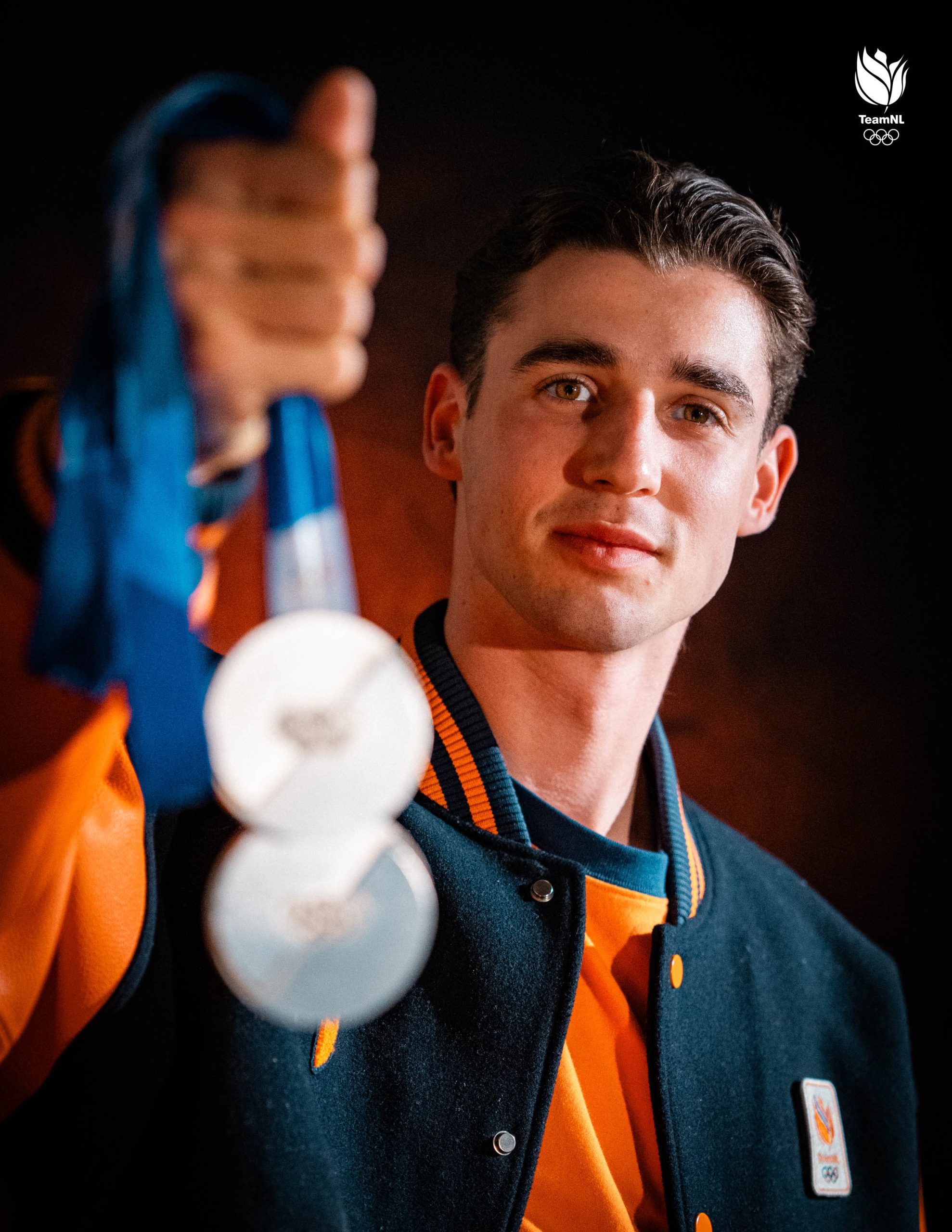 Ehrung des Olympiasiegers Jenning de Boo im Euroborg