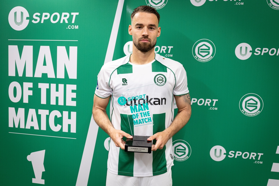 Rente U-Sport Man of the Match na duel met Excelsior