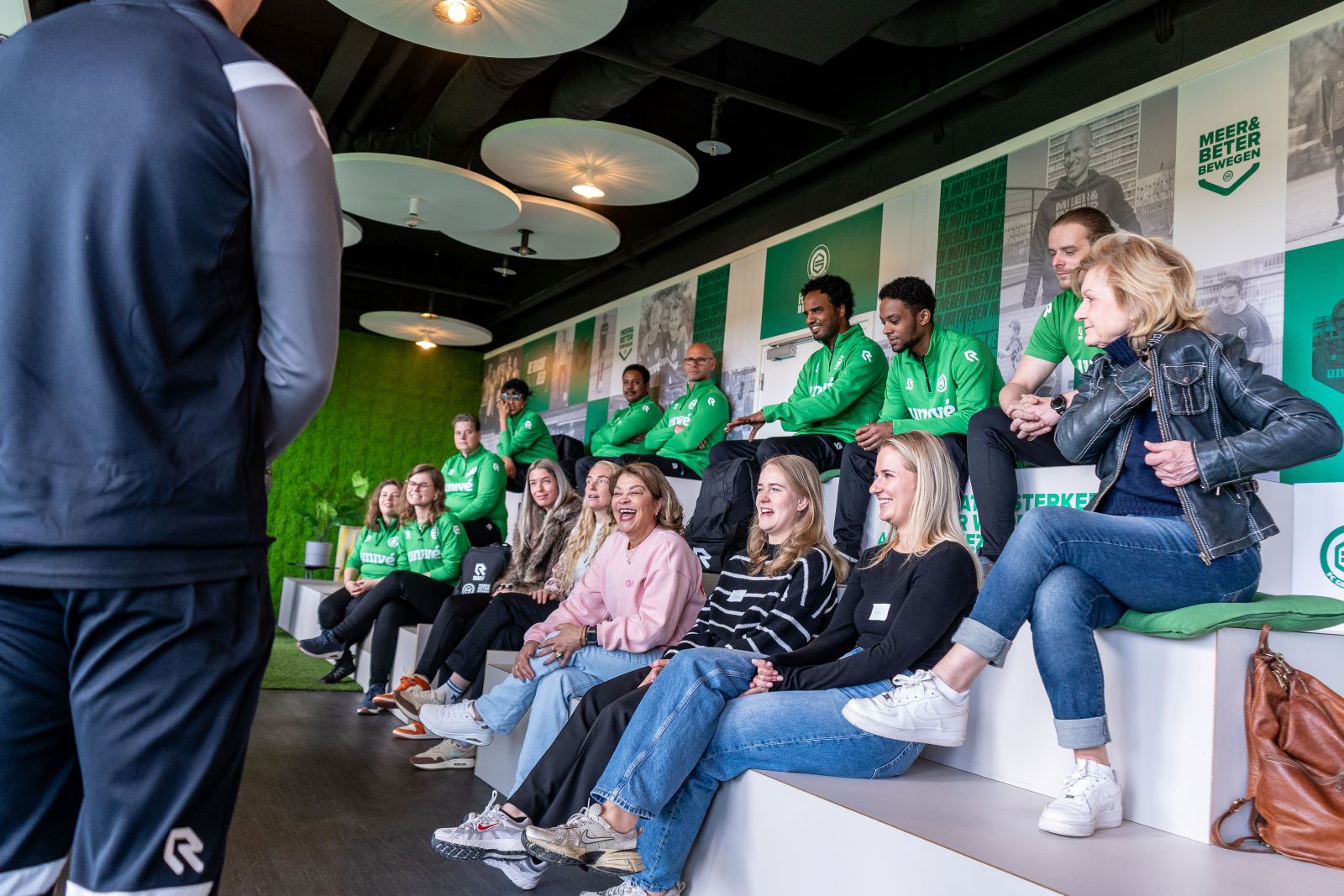 Deelnemers werken samen aan hun ontwikkeling