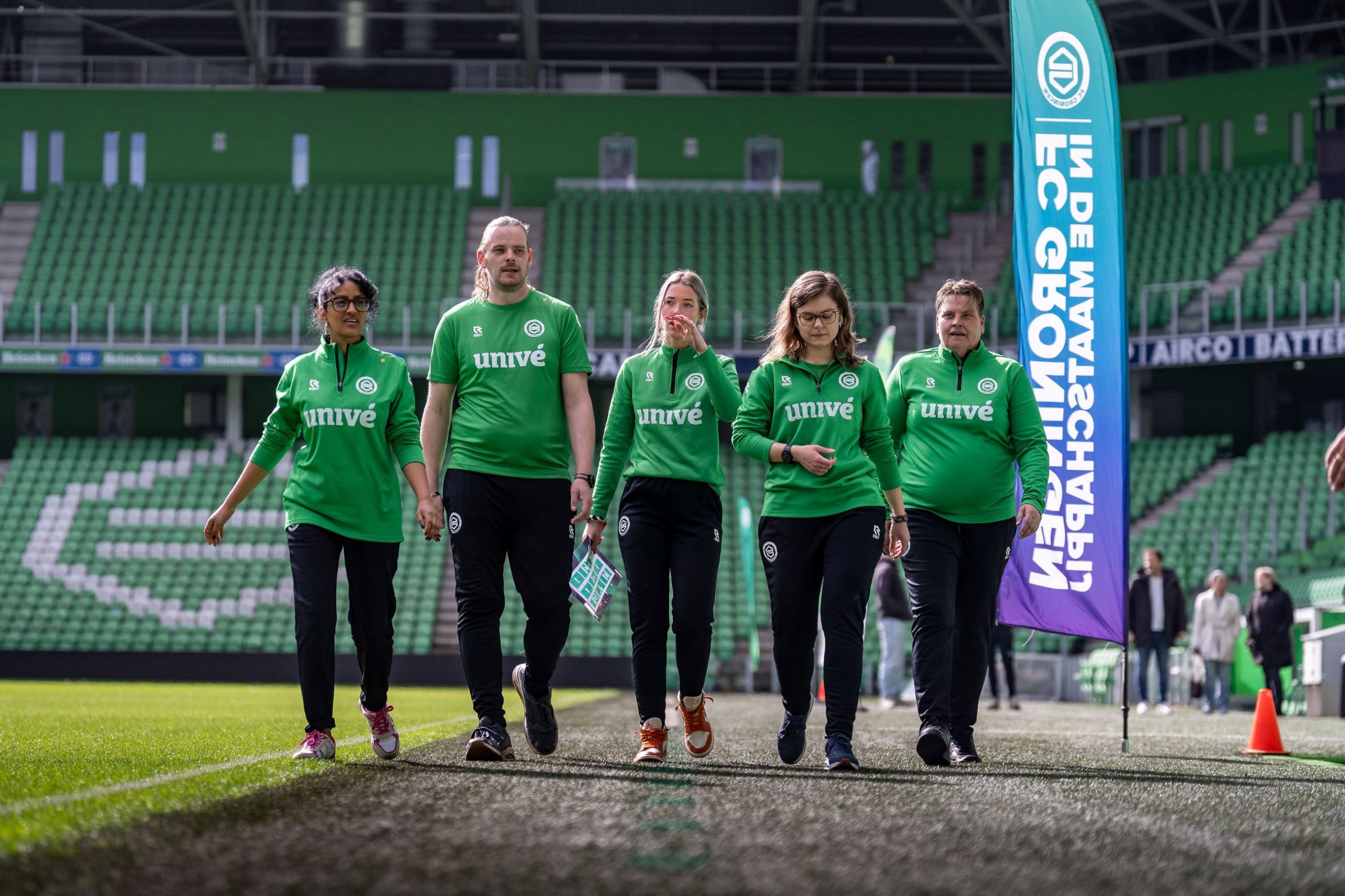 Deelnemers aan FC Groningen Creëert