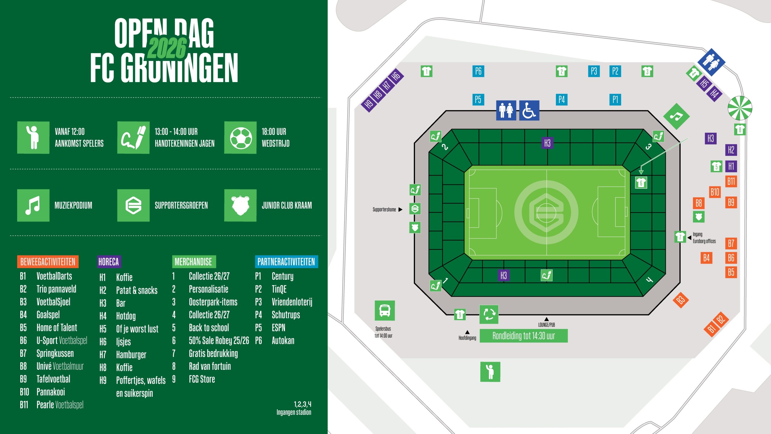 Plattegrond Open Dag 2026