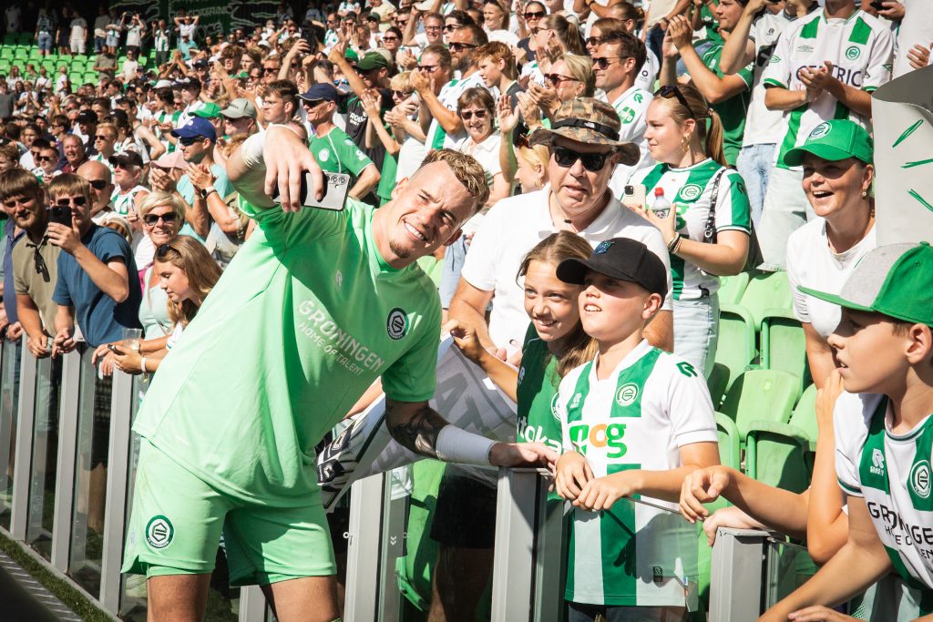 Thuis in een groen-wit Euroborg